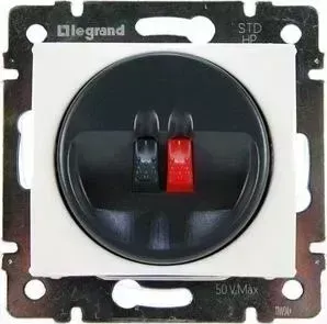 Розетка Legrand акустическая Valena белая 774223