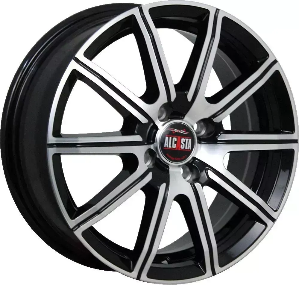 Диск автомобильный ALCASTA M55 6X15/4X100 ET46 D54.1 BKF