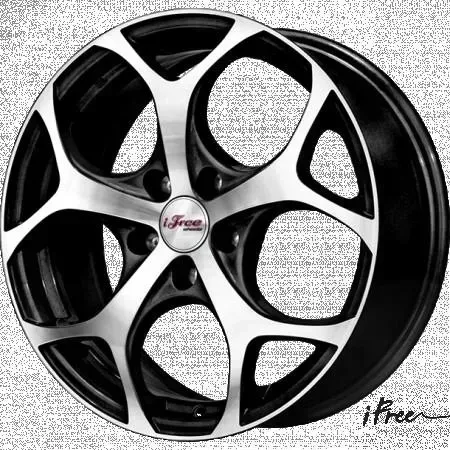 Диск автомобильный iFree Тортуга 7X17/5X112 ET45 D66.6 Блэк-Джек