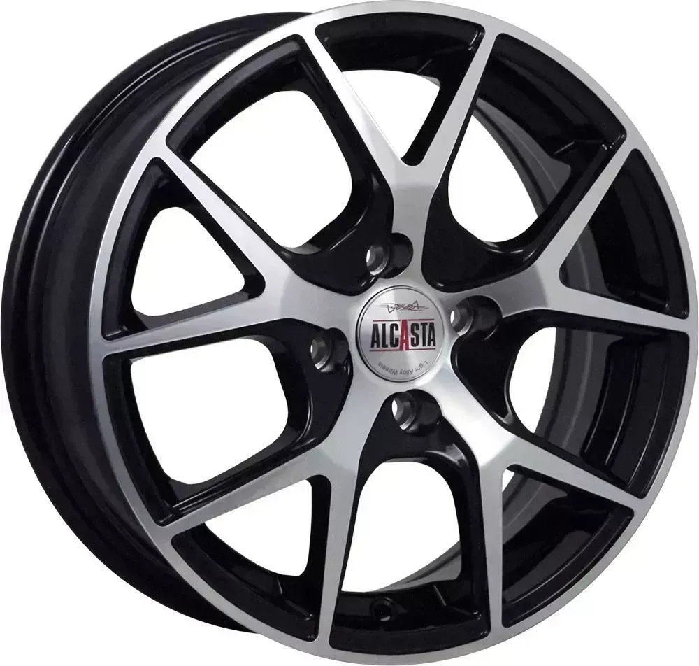 Диск автомобильный ALCASTA M52 6X15/4X100 ET36 D60.1 BKF