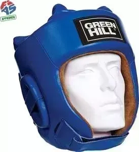 Шлем GREEN HILL FIVE STAR HGF-4013-XL-BL, р. XL, одобр. FIAS, нат. кожа, синий