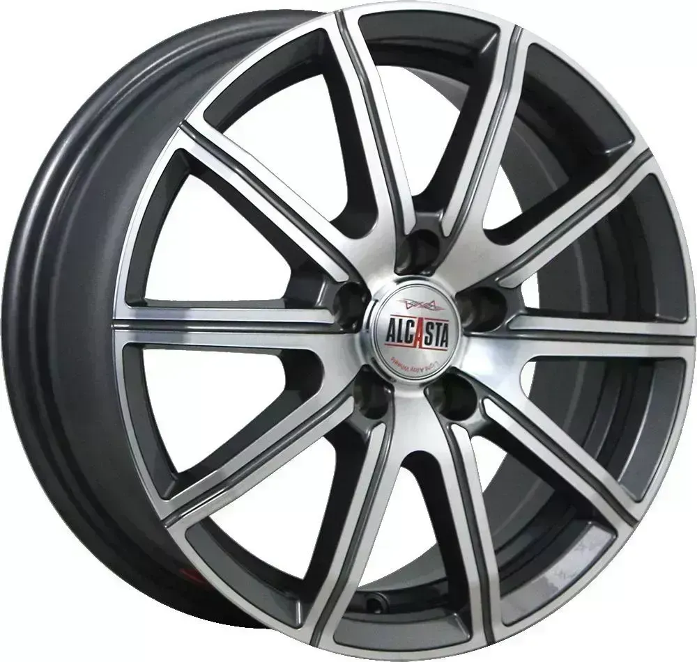 Диск автомобильный ALCASTA M55 6X15/5X100 ET38 D57.1 GMF