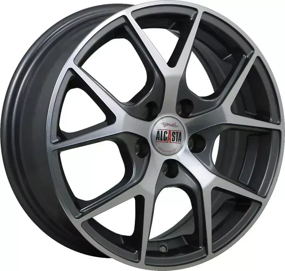 Диск автомобильный ALCASTA M52 6X15/5X100 ET38 D57.1 GMF
