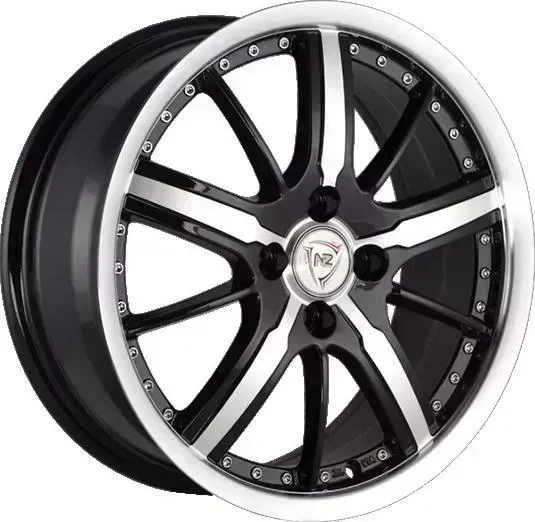 Диск автомобильный РаспродажаУценка SH663 NZ 7X18/5X105 ET38 D56.6 BKFPL*(Механические повреждения)