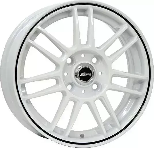 Диск автомобильный РаспродажаУценка AF-06 X-RACE 7X17/5X112 ET43 D57.1 W+B*(Дефект ЛКП)