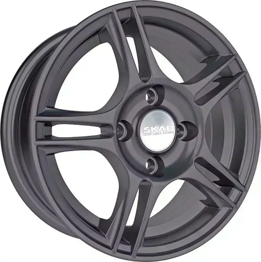 Диск автомобильный СКАД Spirit5,5\R13 4*100 ET35d67,1Графит[] 5,5//R13