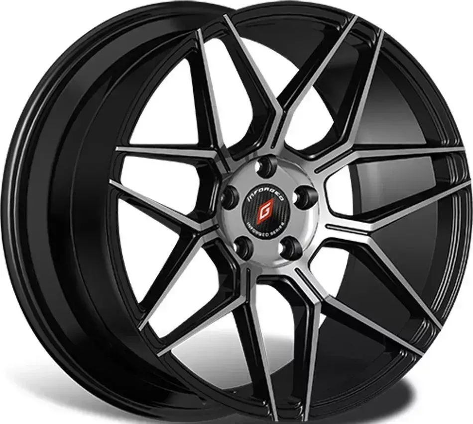 Диск автомобильный INFORGED IFG388,0\R18 5*114,3 ET45d67,1Black Machined[] 8,0//R18