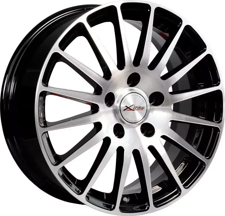 Диск автомобильный X'trike X-1286,5\R16 5*114,3 ET45d66,1BK/FP[] 6,5//R16