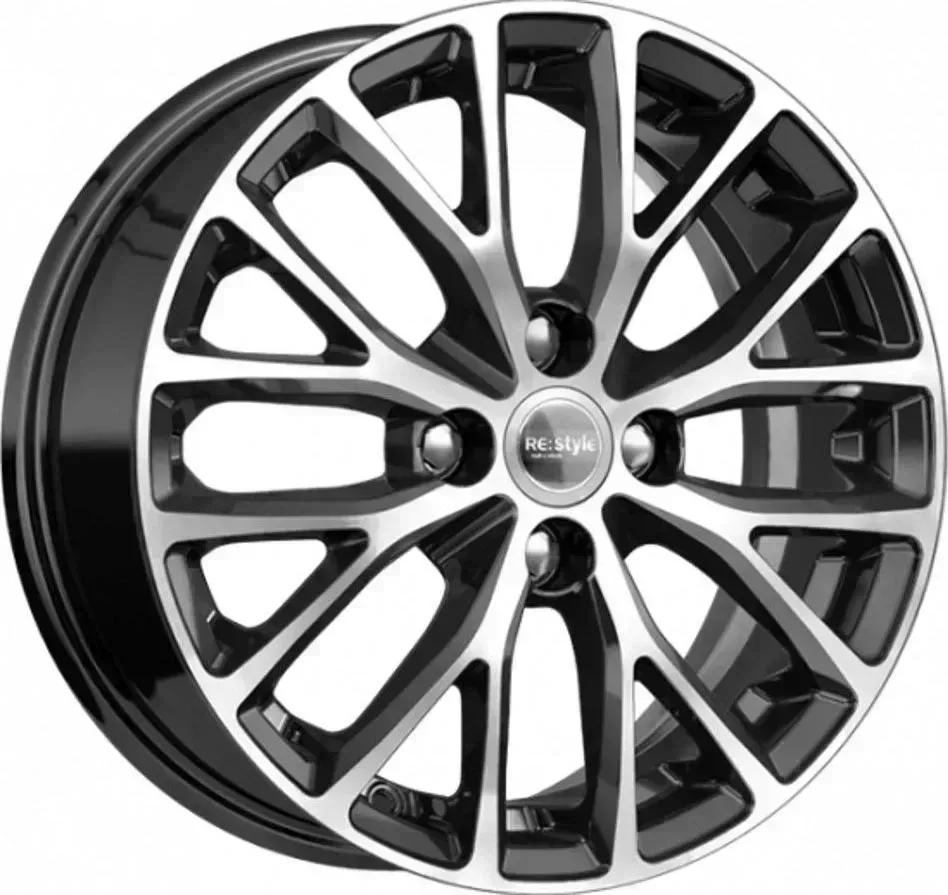 Диск автомобильный КиК Kia Rio 1 (КСr782)6,0\R15 4*100 ET48d54,1Алмаз-черный[] 6,0//R15