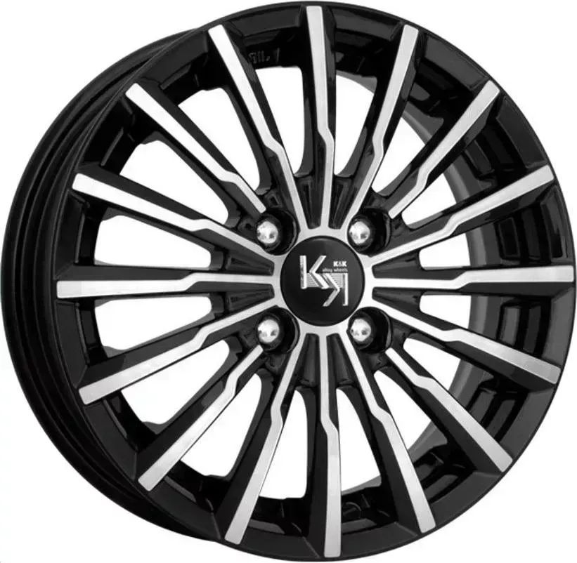 Диск автомобильный КиК Акцент-оригинал (КС562)7,0\R17 5*114,3 ET50d67,1Алмаз-черный[] 7,0//R17