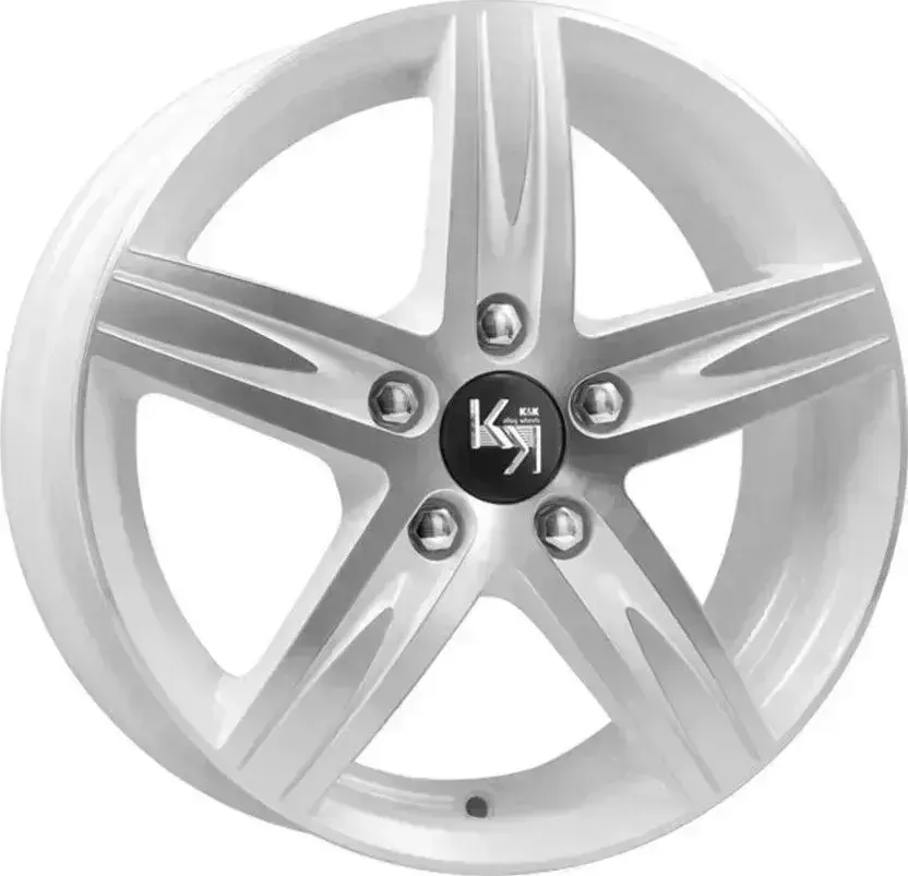 Диск автомобильный КиК Андорра (КС496)6,0\R15 5*112 ET45d66,6Алмаз-вайт[] 6,0//R15