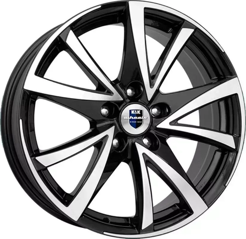 Диск автомобильный КиК Игуана-оригинал (КС590)7,0\R17 5*114,3 ET45d60,1Алмаз-черный[] 7,0//R17