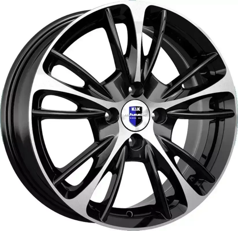 Диск автомобильный КиК Мулен Руж-оригинал (КС467)5,5\R14 4*100 ET43d60,1Алмаз-черный[] 5,5//R14