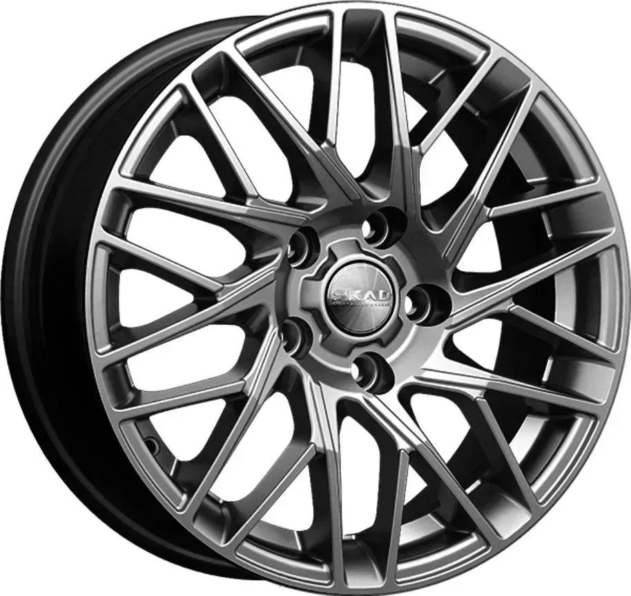 Диск автомобильный СКАД Сиена6,5\R16 5*114,3 ET40d66,1Графит[] 6,5//R16
