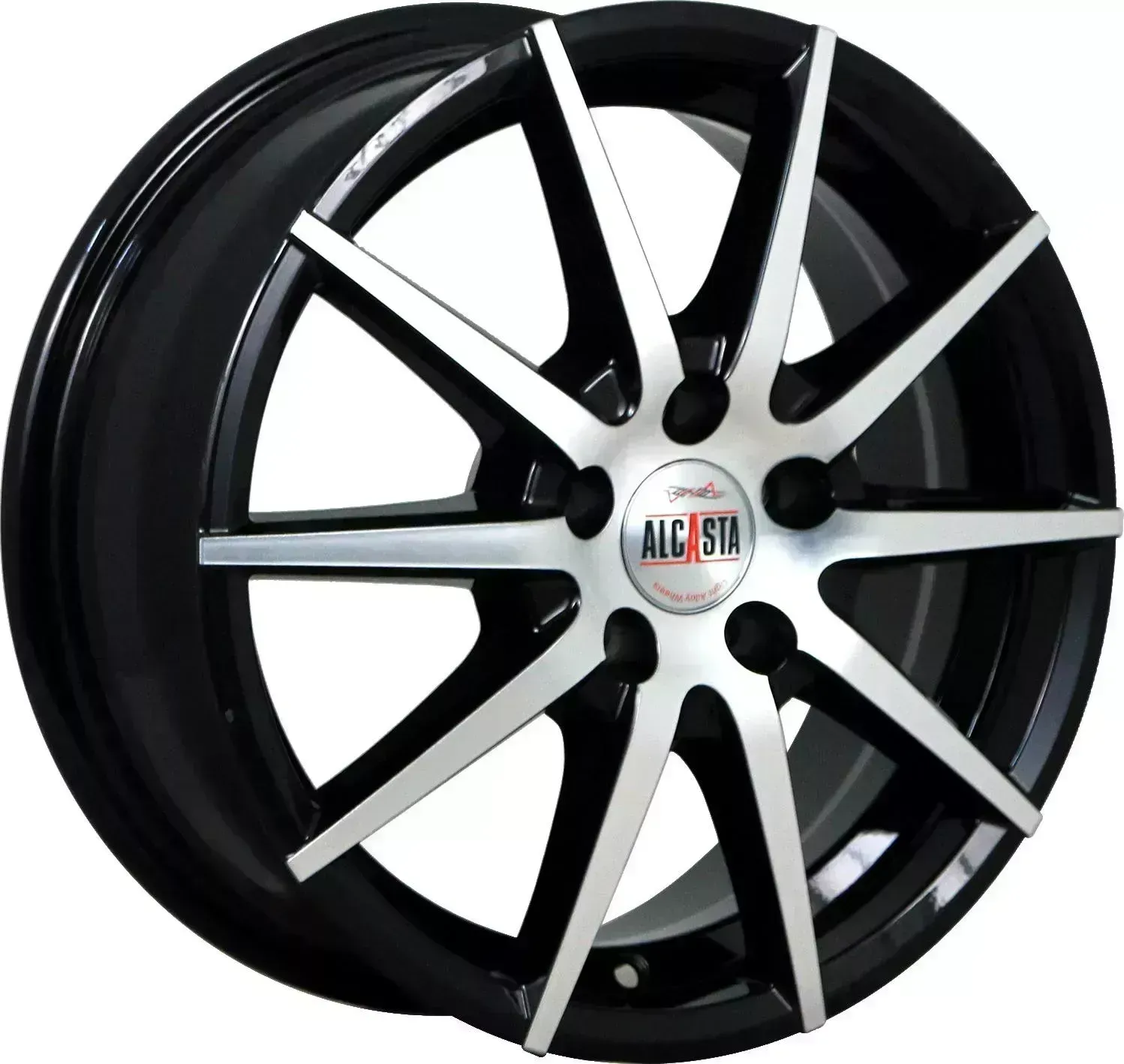 Диск автомобильный ALCASTA M53 6X15/5X100 ET38 D57.1 BKF