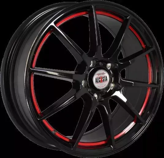 Диск автомобильный ALCASTA M23 6X15/4X114.3 ET40 D66.1 BKRSI