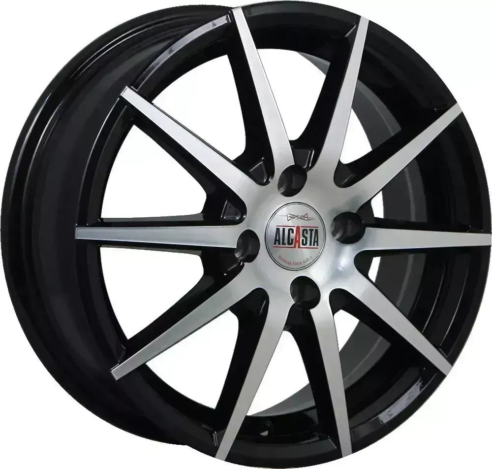 Диск автомобильный ALCASTA M53 6X15/4X100 ET46 D54.1 BKF