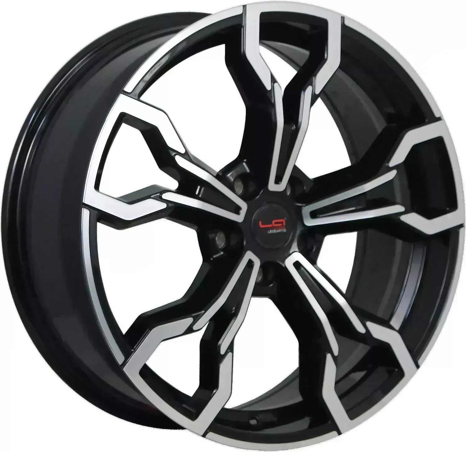 Диск автомобильный REPLICA _Concept-B563 LEGEARTIS CONCEPT-B563 7X18/5X112 ET22 D66.6 BKF (под ориг.крепеж+крышку)