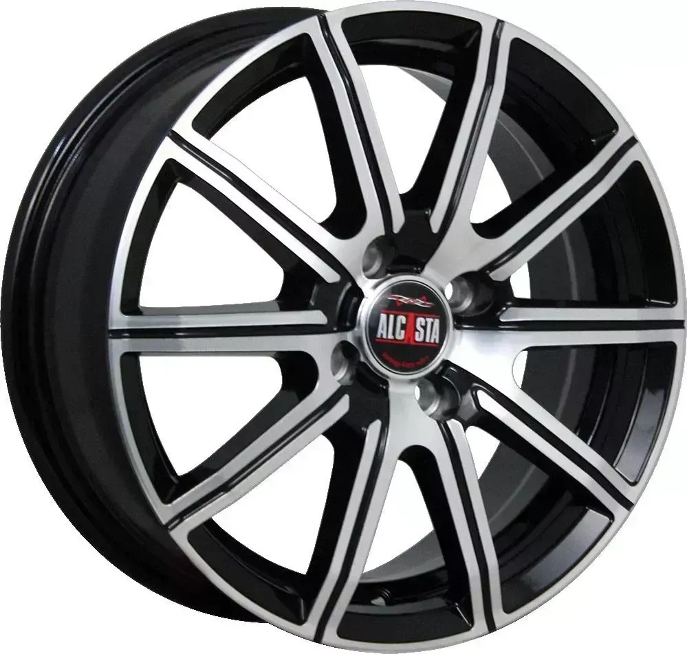 Диск автомобильный ALCASTA M55 6X15/4X100 ET50 D60.1 BKF