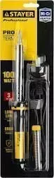 Электропаяльник STAYER 100Вт PROTerm клин Professional (55300-100)