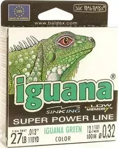 Леска рыболовная Balsax Iguana Box 100м 0,32 (12,1кг)
