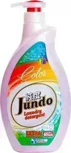 Гель Jundo для стирки Color концентрированный, для цветного белья 1 л, 65 стирок