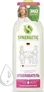 Кислородный отбеливатель Synergetic , флакон-дозатор, 1 л