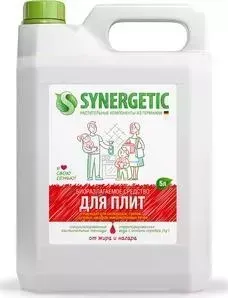 Гель Synergetic чистящий для кухонных плит и поверхностей, 5 л
