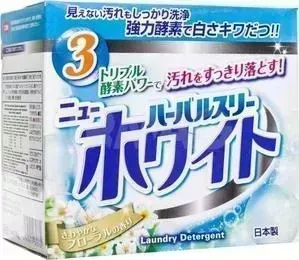 Стиральный порошок MITSUEI Herbal Three с дезодорирующими компонентами, отбеливателем и ферментами 850 г 21 стирка