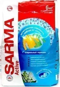 Стиральный порошок Сарма Актив Ландыш, 6 кг