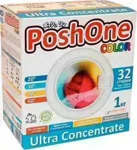 Стиральный порошок Posh One концентрированный для цветного белья, 1 кг