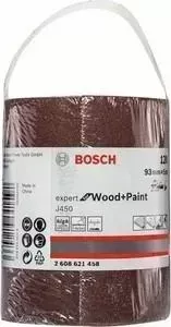Шлифрулон BOSCH J450 Expert for Wood+Paint 93x5000 мм K120 (2.608.621.458)