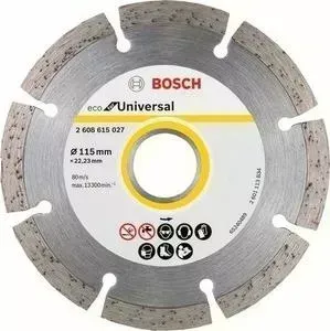 Диск алмазный BOSCH Universal 115-22,23 ECO (2.608.615.027)