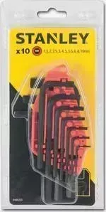 Набор шестигранников STANLEY 10шт (0-69-253)