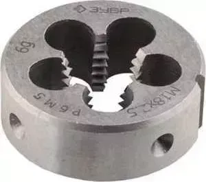 Плашка ЗУБР Эксперт круглая М5x0.8 (4-28023-05-0.8)