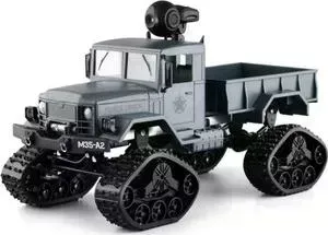 Радиоуправляемый краулер Aosenma RC Climbing Load Truck с wifi камерой, гусеницы, колеса, 4WD RTR масштаб 1:16 2.4G - FY001BW