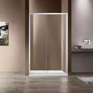Душевая дверь Vincea Garda VDS-1G 140x190 профиль хром, стекло прозрачное (VDS-1G140CL)