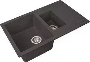 Мойка кухонная Granstones GS-21K черная (GS-21K-308)
