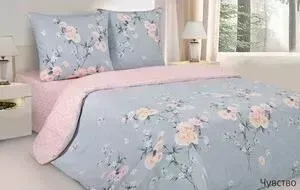 Комплект постельного белья Ecotex Поэтика Евро Чувство (4660054347788)