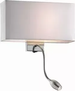 Настенный светильник Ideal Lux Hotel AP2 Bianco