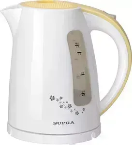Чайник электрический SUPRA KES-1726 белый/желтый