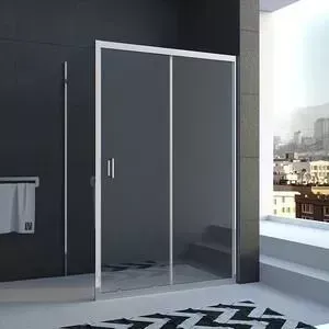 Душевой уголок Veconi Rovigo 130x90 стекло прозрачное, профиль хром (RV25-13090PR-01-19C1)