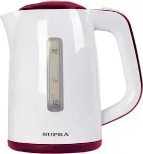 Чайник электрический SUPRA KES-1728 белый/красный