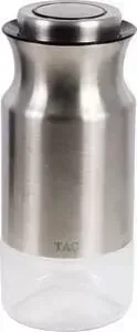 Банка для сыпучих продуктов Bradex 1.1л TAC серебряная (TK 0405)