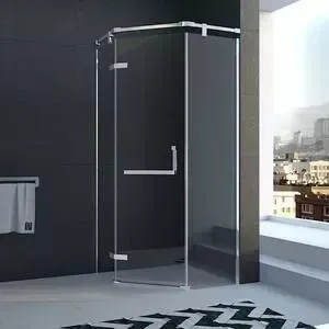 Душевой уголок Veconi Rovigo 100x100 стекло прозрачное, профиль хром (RV38-100T-01-19C1)