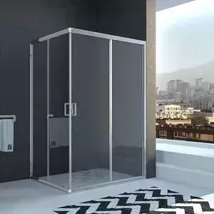 Душевой уголок Veconi Rovigo 120x80 стекло прозрачное, профиль хром (RV10-12080PR-01-19C1)
