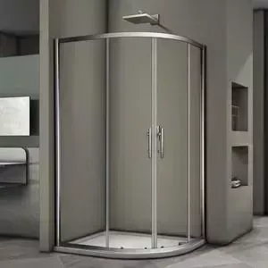 Душевой уголок Veconi Rovigo 100x90 стекло прозрачное, профиль хром (RV08-10090A-01-19C3)