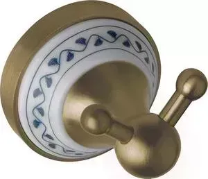 Крючок Bemeta Kera двойной бронза (144706037)