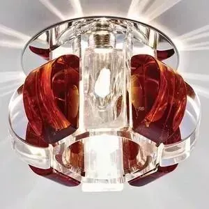 Светильник Ambrella light Встраиваемый Glass D1057 CL/TI/CH