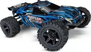 Радиоуправляемая машина TRAXXAS Rustler 4X4 4WD Blue - TRA67064-1-BL
